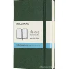 Moleskine - Taccuino Classic pagine bianche verde - Pocket copertina rigida