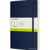 Moleskine - Taccuino Classic pagine bianche blu zaffiro - Large copertina morbida
