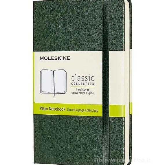 Moleskine - Taccuino Classic pagine a puntini verde - Pocket copertina rigida