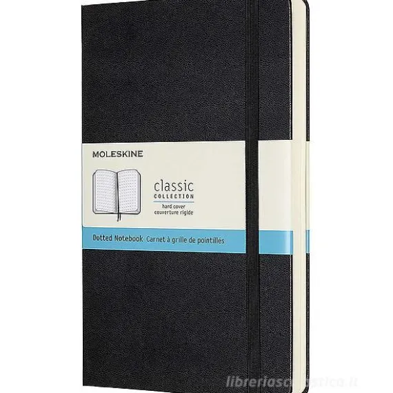 Moleskine - Taccuino Classic pagine a puntini nero - Large copertina rigida