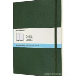 Moleskine - Taccuino Classic pagine a puntini verde - Extra Large copertina morbida