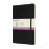 Moleskine - Taccuino Classic pagine bianche e a righe nero - Large copertina rigida