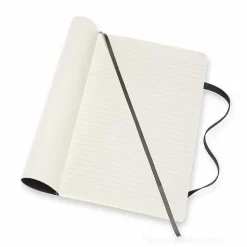 Moleskine - Taccuino Classic pagine bianche e a righe nero - Large copertina morbida