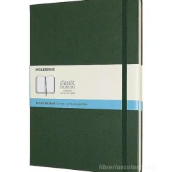 Moleskine - Taccuino Classic pagine a puntini verde - Extra Large copertina rigida