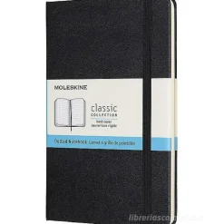 Moleskine - Taccuino Classic pagine a puntini nero - Medium copertina rigida