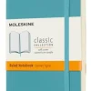 Moleskine taccuino con copertina morbidaa righe pocket blu reef