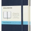 Moleskine taccuino con copertina rigida a puntini pocket blu