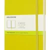Moleskine taccuino con copertina rigida a pagine bianche large giallo