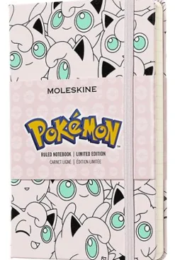 Moleskine taccuino con copertina rigida a righe pocket. Pokémon Jigglypuff. Limited edition
