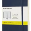 Moleskine taccuino con copertina morbida a quadretti pocket blu zaffiro