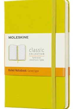 Moleskine taccuino con copertina rigida a righe pocket giallo