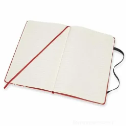 Moleskine - Taccuino Hello Kitty a righe rosso - Large copertina rigida