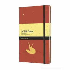 Moleskine - Taccuino Il Piccolo Principe pagine bianche corallo - Large copertina rigida