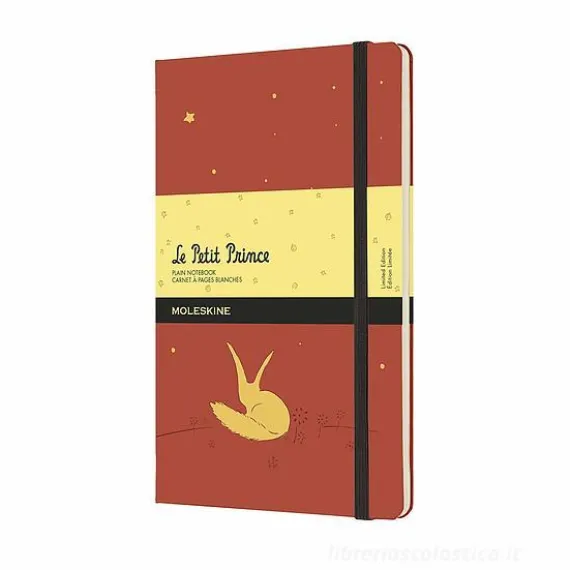 Moleskine - Taccuino Il Piccolo Principe pagine bianche corallo - Large copertina rigida