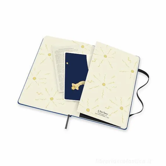 Moleskine - Taccuino Il Piccolo Principe a righe verde - Large copertina rigida