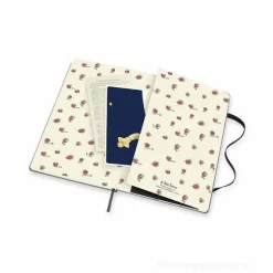 Moleskine - Taccuino Il Piccolo Principe pagine bianche grigio - Large copertina rigida