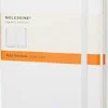 Moleskine taccuino large a righe copertina rigida bianca