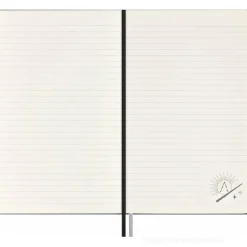Moleskine - Taccuino Limited Edition Incantesimi Harry Potter Lumos a righe - Large copertina rigida fosforescente