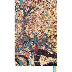 Moleskine - Taccuino Limited Edition Anno del Dragone Zeng Fanzhi a righe - Large copertina rigida