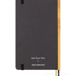 Moleskine - Taccuino Limited Edition Anno del Dragone Ahn Sang Soo a righe - Large copertina rigida