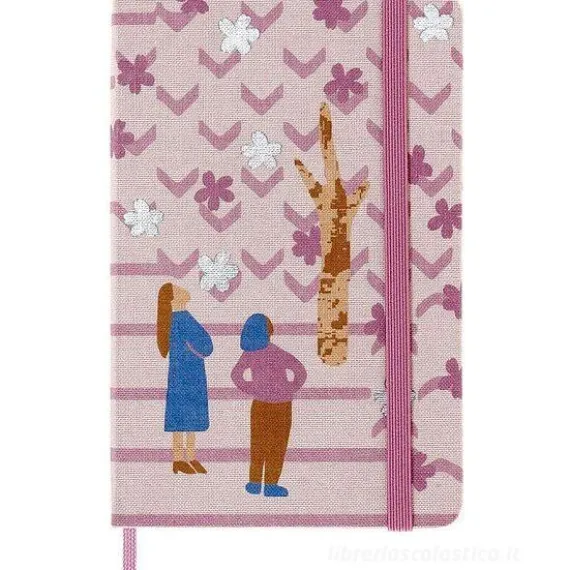 Moleskine - Taccuino Limited Edition Sakura Couple a righe - Pocket copertina rigida