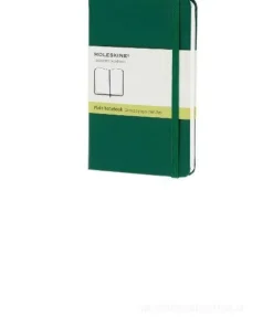 Moleskine taccuino pocket pagine bianche copertina rigida verde