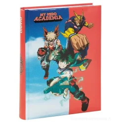 My Hero Academia. Diario 12 mesi non datato. Red