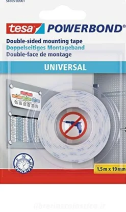 Nastro biadesivo 19mm x 1,5 metri