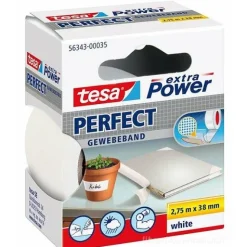 Nastro telato 38 mm x 2,75 metri colore bianco