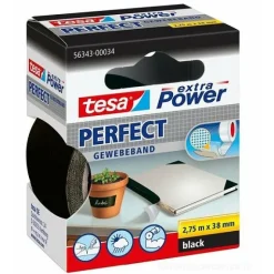 Nastro telato 38 mm x 2,75 metri colore nero