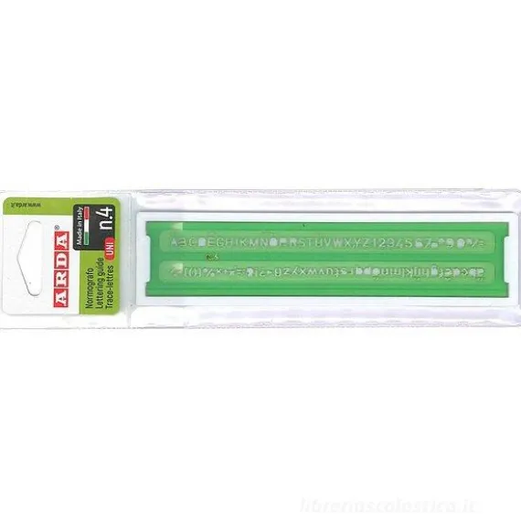 Normografo altezza caratteri 4 mm