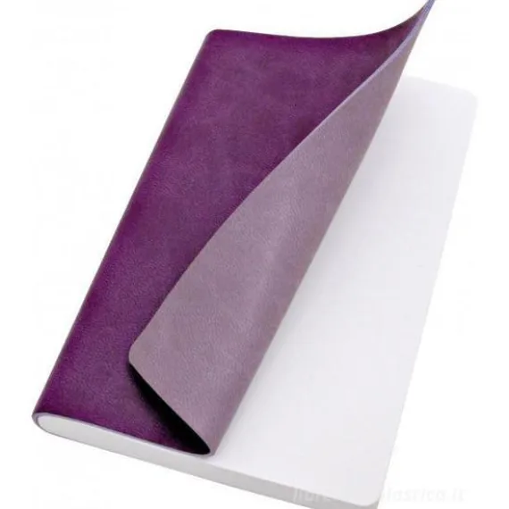 Notes bianco flessibile con dorso tondo pocket