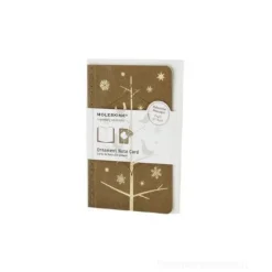 Ornament Note Card. Pocket. Mocking birds