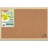 Pannello bifacciale in sughero naturale con cornice in legno 60x40