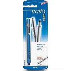 Penna a punta sintetica Tratto Clip