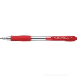 Penna a sfera a scatto Super Grip punta fine