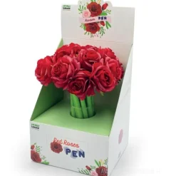 Penna a sfera flessibile Red Roses