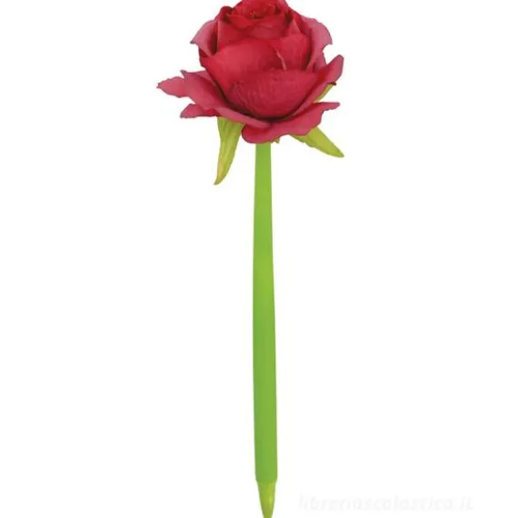 Penna a sfera flessibile Red Roses