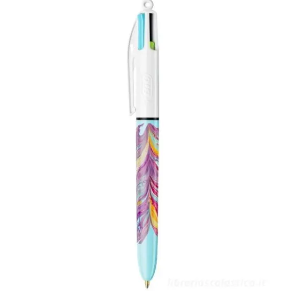 Penna Bic 4 colori Hydro Light Blue (527539)