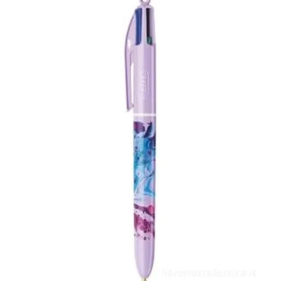 Penna Bic 4 colori Hydro Purple (526853)