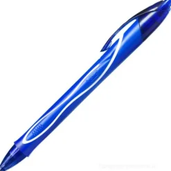 Penna Bic gel retrattile Gelocity Quick Dry blu