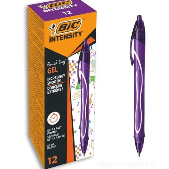 Penna Bic Intensity Quick Dry Gel Viola