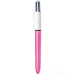 Penna 4 colori Shine rosa