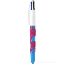 Penna 4 colori Velvet blu viola