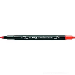 Pennarello acquerellabile Lyra Aqua Brush Duo arancione scuro