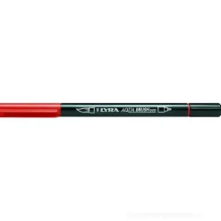 Pennarello acquerellabile Lyra Aqua Brush Duo carminio scuro