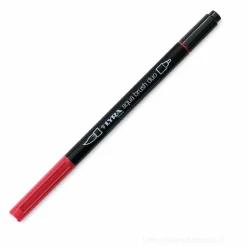 Pennarello acquerellabile Lyra Aqua Brush Duo bordeaux