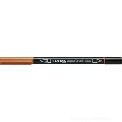Pennarello acquerellabile Lyra Aqua Brush Duo cinabro