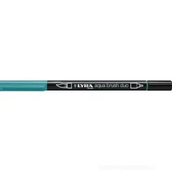Pennarello acquerellabile Lyra Aqua Brush Duo verde veronese