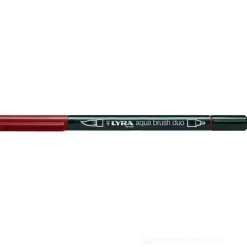 Pennarello acquerellabile Lyra Aqua Brush Duo rosso veneziano